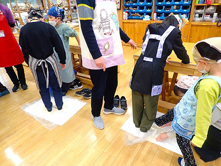 うどん打ちの体験（3）