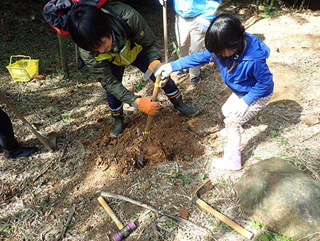 タケノコ掘りデー（2）