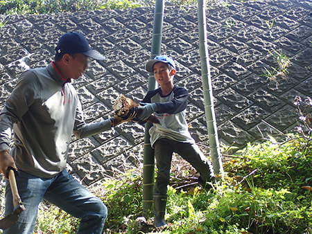タケノコ掘りデー（4）