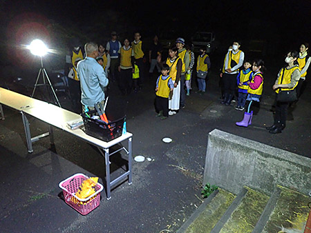 夜遊び探検隊　田儀のホタル観察会（1）
