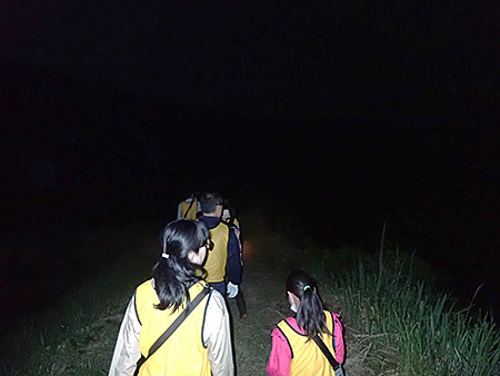 夜遊び探検隊　田儀のホタル観察会（2）