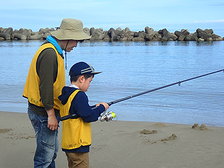 初心者向け　キス釣り体験（1）