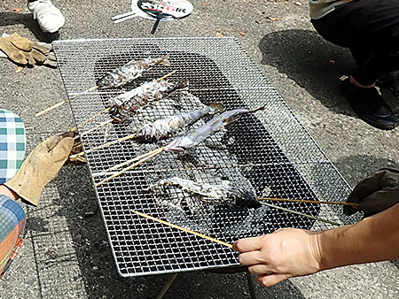 ～自然の川で～ヤマメのつかみ取りを楽しもう！（6）